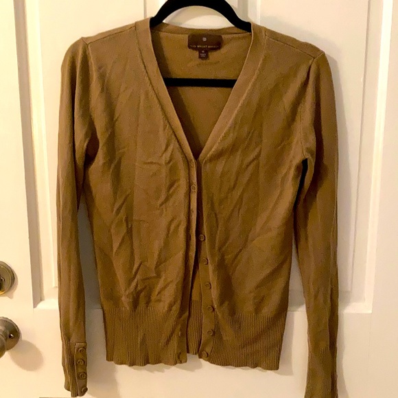 Fenn Wright Manson tan cardigan size medium - Picture 1 of 3
